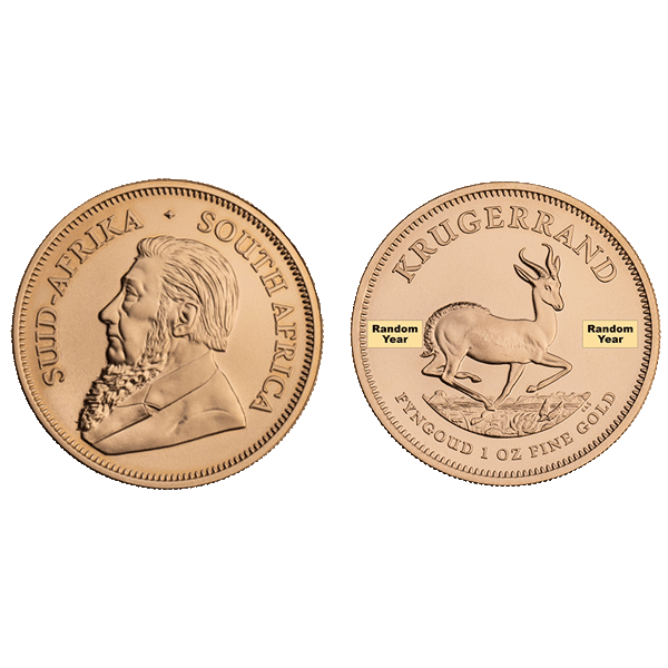 1 oz Gold Krugerrand | Random Year