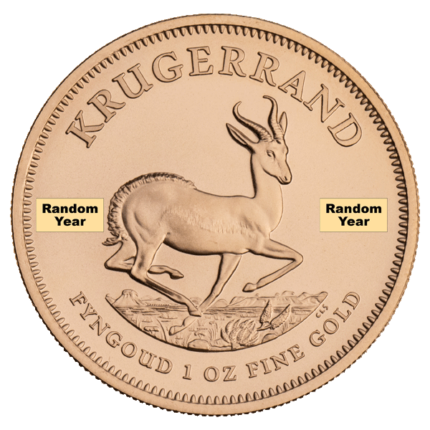1 oz Gold Krugerrand | Random Year