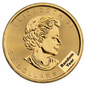 1 oz Canada Gold Maple Leaf (BU) | Random Year