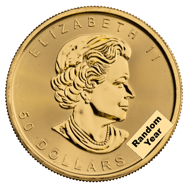 1 oz Canada Gold Maple Leaf (BU) | Random Year
