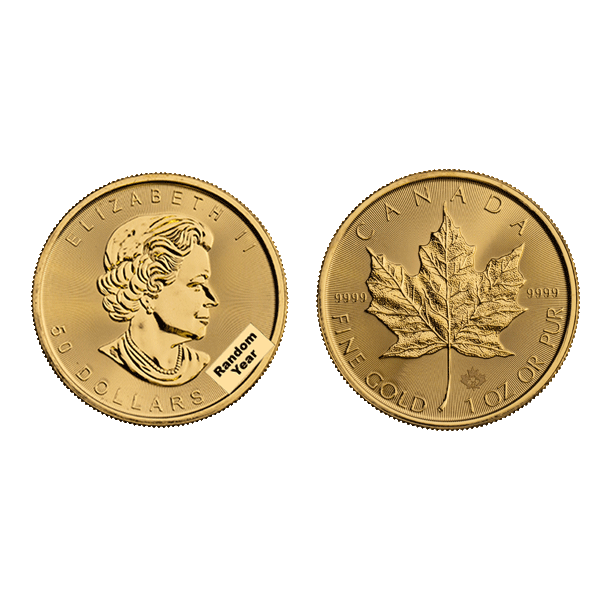 1 oz Canada Gold Maple Leaf (BU) | Random Year