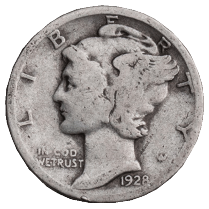 90% Silver Dimes ($1 Face Value | 10 Dimes)