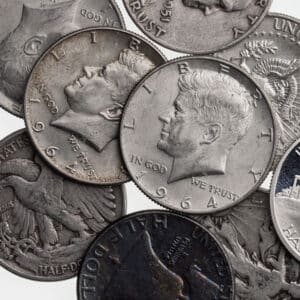 90% Silver Halves ($1 Face Value | 2 Halves)