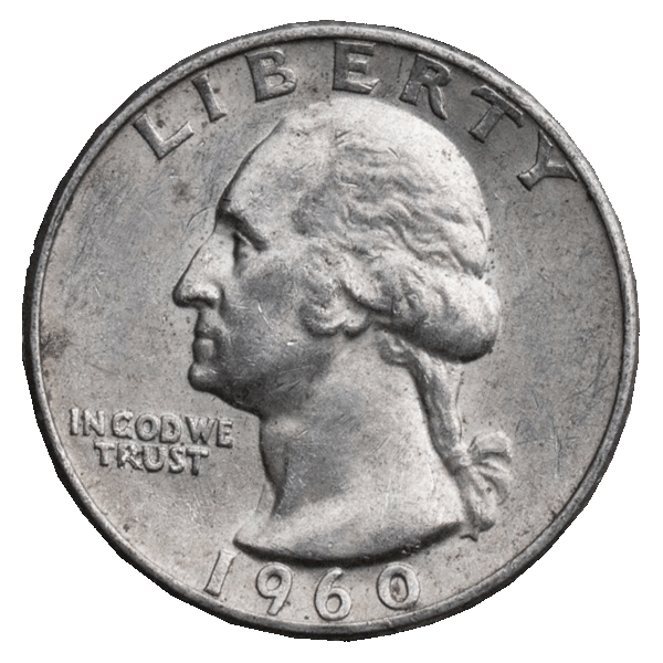 90% Silver Quarters ($1 Face Value | 4 Quarters)