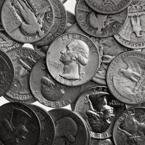 90% Silver Quarters ($1 Face Value | 4 Quarters)