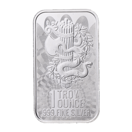 Silver 1 oz Unity and Liberty Bar
