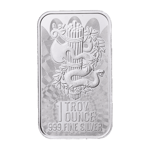 Silver 1 oz Unity and Liberty Bar