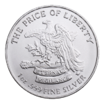 Silver 1 oz Don't Tread On Me Round