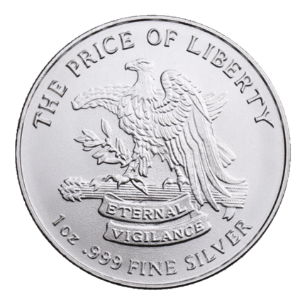 Silver 1 oz Don't Tread On Me Round