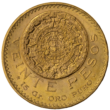 Gold Mexico 20 Pesos | Random Year