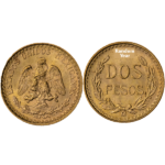 Gold Mexico 2 Pesos | Random Year