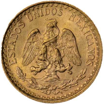 Gold Mexico 2 Pesos | Random Year