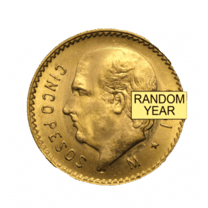 Gold Mexico 5 Pesos | Random Year