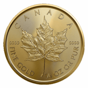 1/4 oz Canada Gold Maple Leaf - 2023