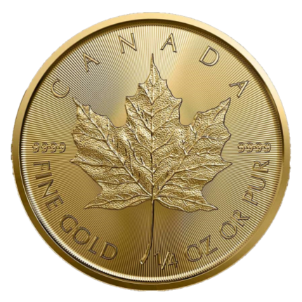 1/4 oz Canada Gold Maple Leaf - 2023
