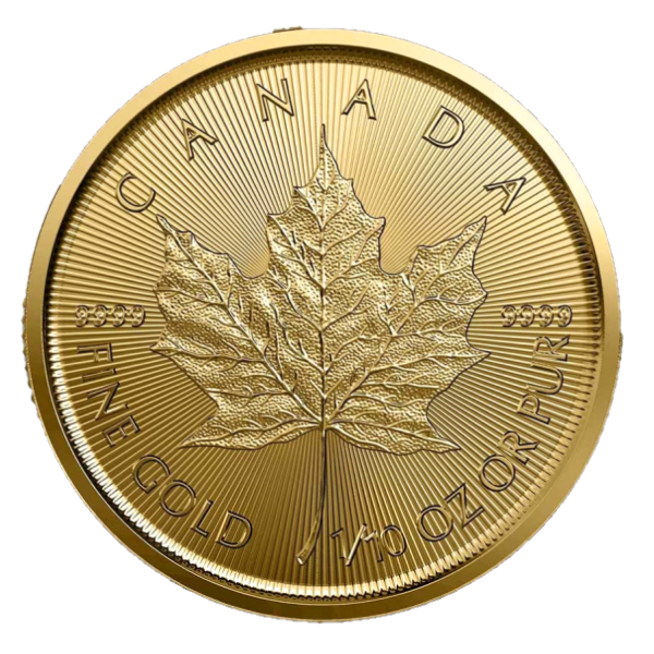 1/10 oz Canada Gold Maple Leaf - 2023
