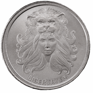 1 oz Silver Round - Lioness Libertatem