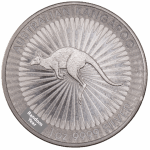 1 oz Australian Silver Kangaroo Coin | Random Year