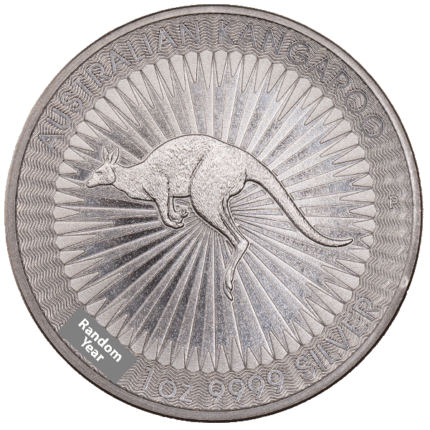 1 oz Australian Silver Kangaroo Coin | Random Year