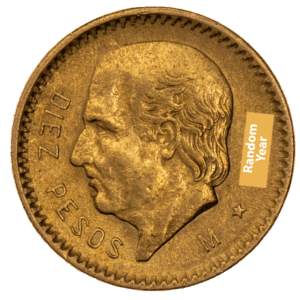 Gold Mexico 10 Pesos | Random Year