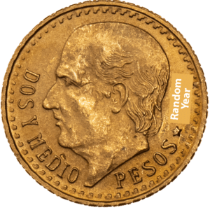 Gold Mexico 2.5 Pesos | Random Year
