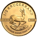 1/2 oz Gold Krugerrand | Random Year