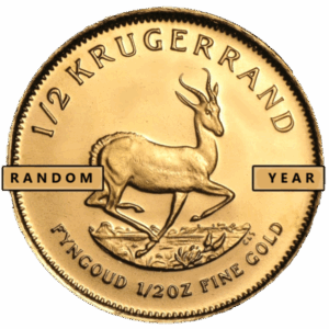 1/2 oz Gold Krugerrand | Random Year