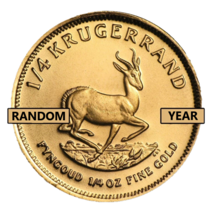 1/4 oz Gold Krugerrand | Random Year