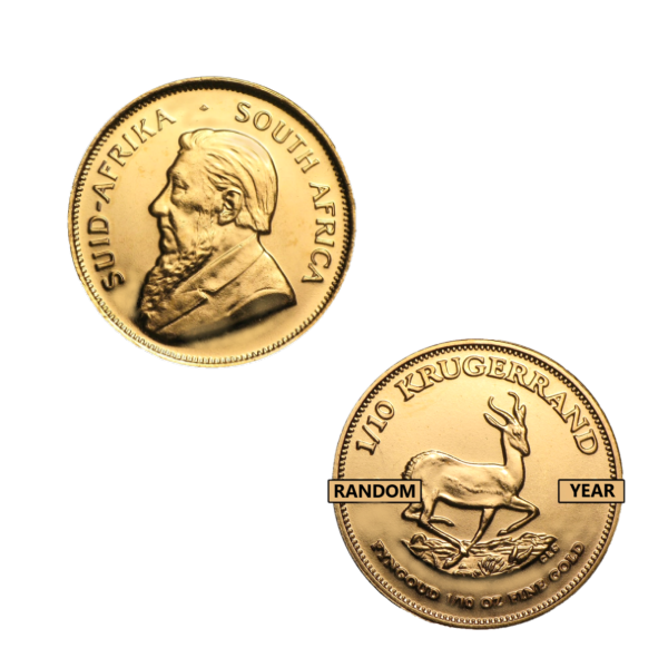 1/10 oz Gold Krugerrand | Random Year