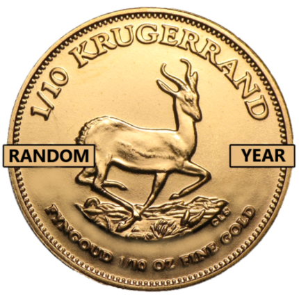 1/10 oz Gold Krugerrand | Random Year