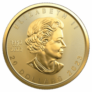1/2 oz Canada Gold Maple Leaf - 2023