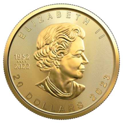 1/2 oz Canada Gold Maple Leaf - 2023