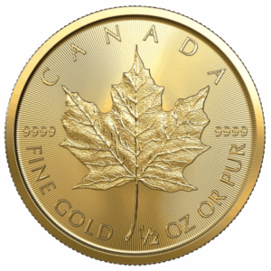 1/2 oz Canada Gold Maple Leaf - 2023