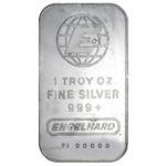 Silver 1 oz Engelhard Bar | Random Design (our choice)