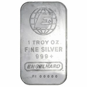 Silver 1 oz Engelhard Bar | Random Design (our choice)