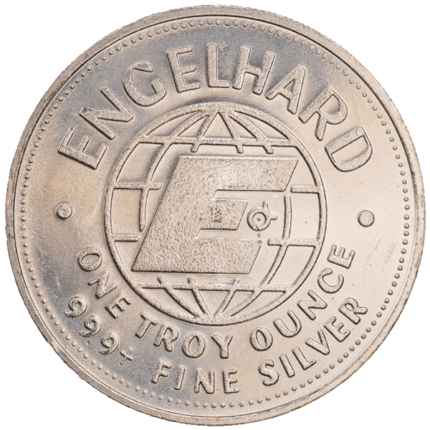 Silver Engelhard Prospector Round 1 oz | Random Year