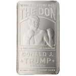 Silver 10 oz Bar | Trump - The Don 4 Time Indictment Champion