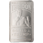 Silver 10 oz Bar | Trump - The Don 4 Time Indictment Champion