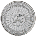 Silver Aztec Series 1 oz Round | God of Death