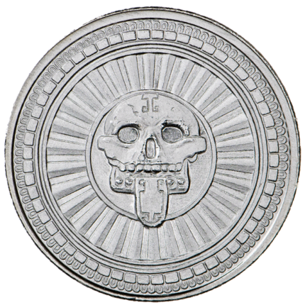 Silver Aztec Series 1 oz Round | God of Death