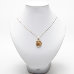 1/10 oz Gold American Eagle (random year) pendant and 14k Gold Necklace