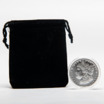 Silver 1 oz Morgan Dollar Style Round | Encapsulated w/ Velvet Bag