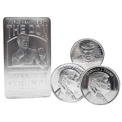Silver 14 oz Donald Trump Stack