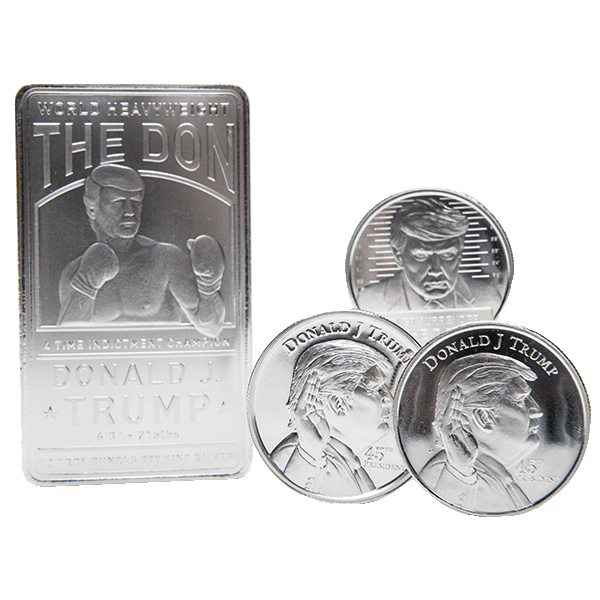 Silver 14 oz Donald Trump Stack