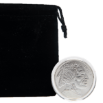 Silver 1 oz Buffalo Round | Encapsulated w/ Velvet Bag