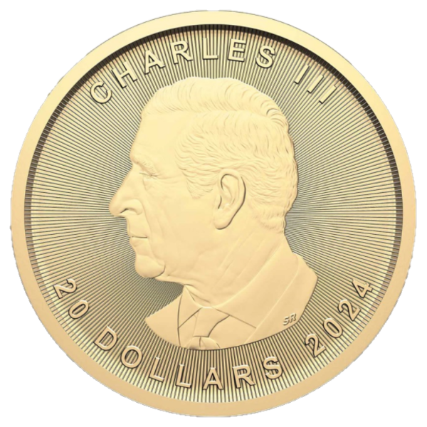 2024 - 1/2 oz Canada Gold Maple Leaf (BU)