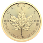 2024 - 1/2 oz Canada Gold Maple Leaf (BU)
