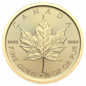 2024 - 1/2 oz Canada Gold Maple Leaf (BU)