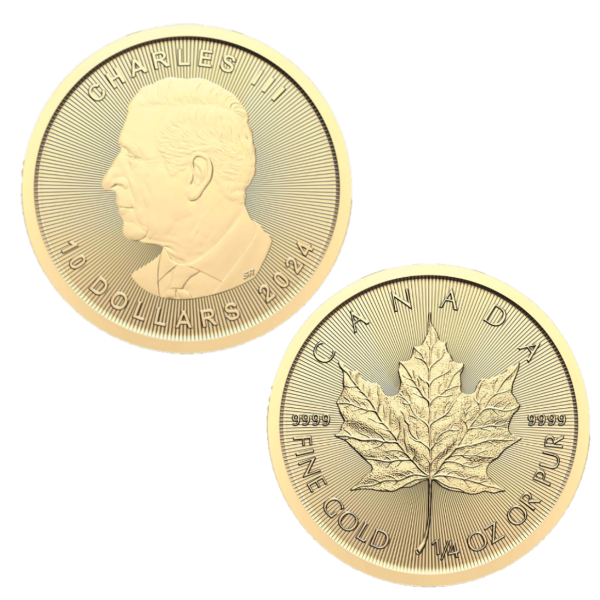 2024 - 1/4 oz Canada Gold Maple Leaf (BU)
