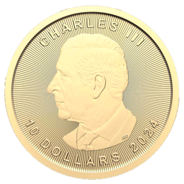 2024 - 1/4 oz Canada Gold Maple Leaf (BU)